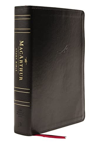 NASB, MacArthur Study Bible, Black Leathersoft, Thumb Indexed, 1995 Text, Comfort Print: Unleashing God's Truth One Verse at a Time (Holy Bible, New American Standard Bible) - Image 3