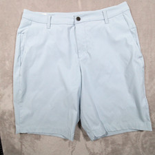 Lululemon commission golf shorts 10" 34 Men light blue LM7AW2S