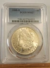 1888-O Morgan Silver Dollar PCGS MS62 BRIGHT WHITE LOOKS BETTER