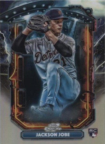 2025 Topps Chrome Jackson Jobe RC SP Photo Variations #249 Detroit 