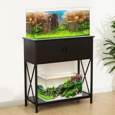20-29 Gallon Aquarium Stand W/ Cabinet 20 Gallon Long Fish Tank Stand W/ 31''L