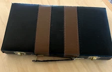 Vintage 6-in-1 Travel Game Set Carrying Case Instructions all still in Wrappers