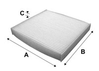 Filter Innenraumluft Valeo 715620 FÜR Daihatsu Jaguar Land Rover Lexus Toyota