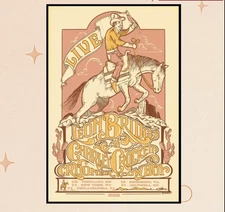 Leon Bridges & Charley Crockett Tour 2025 Poster