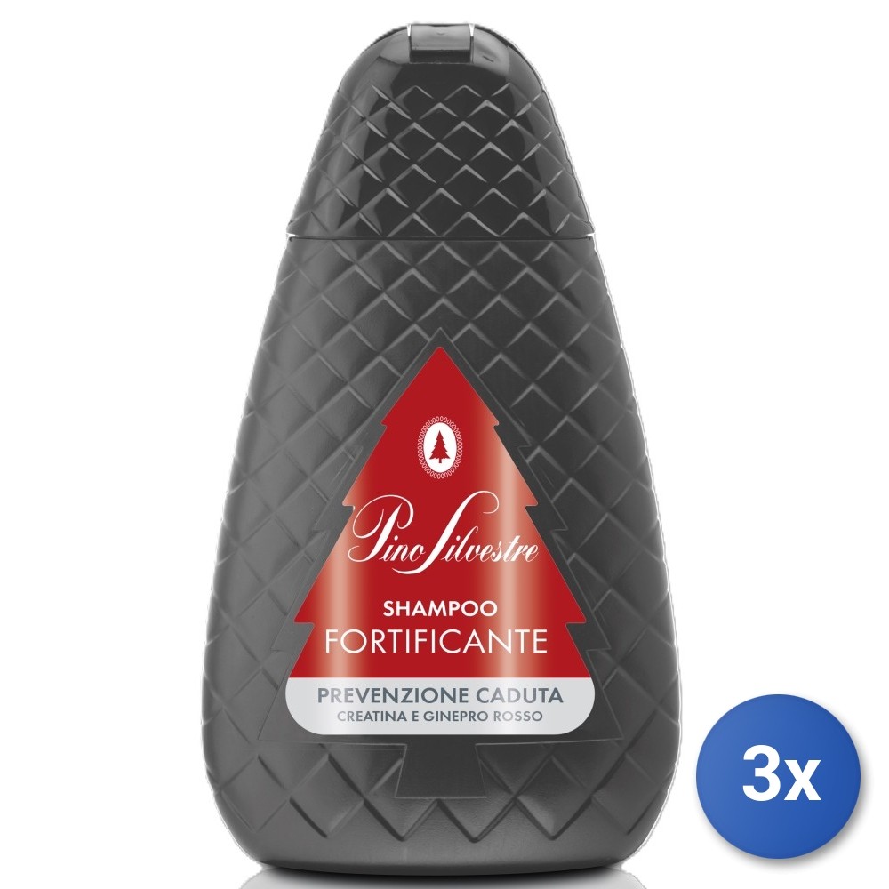 3X Pine Sylvester Shampoo 250 Ml. Strengthening Anti-Hair Loss