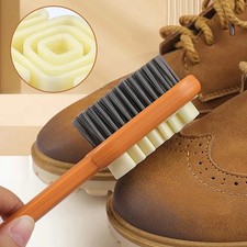 2 Sided Suede Cleaning Brush Long Handle Shoes Sneakers Boots Cleaner