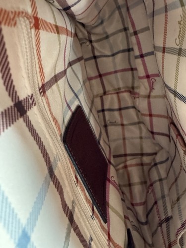 BORSA A TRACOLLA COACH VINTAGE BORDEAUX, PELLE MORBIDA SPESSA PULITA, OTTIME CONDIZIONI - Foto 21 di 24
