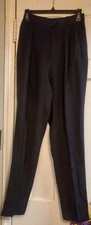 Giorgio Armani Le Collezioni High Waisted Vintage Black Pleated Pants Size 10/44