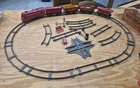 Vintage Marx Marline Wind Up Train Set. Working. 6 Pieces Plus Track. Box. Key.