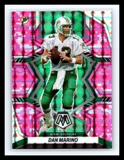 2022 Panini Mosaic - [HOLO] - Pink Camo Mosaic Prizm #126 - Dan Marino