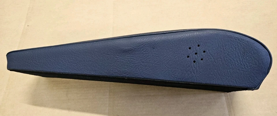 Almohadilla reposabrazos consola central AZUL OSCURO 280SE 250SE NUEVO DE STOCK Mercedes Benz W108 W109  Foto 3 de 4