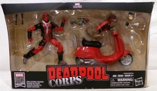 Hasbro Marvel Legends Ultimate Riders Deadpool Corps & Scooter 6  Figure Vehicle