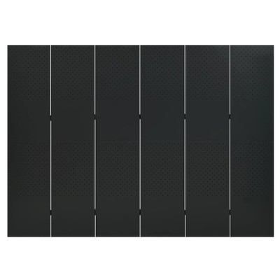 Room Divider Freestanding Privacy Screen for Room Separation Steel vidaXL