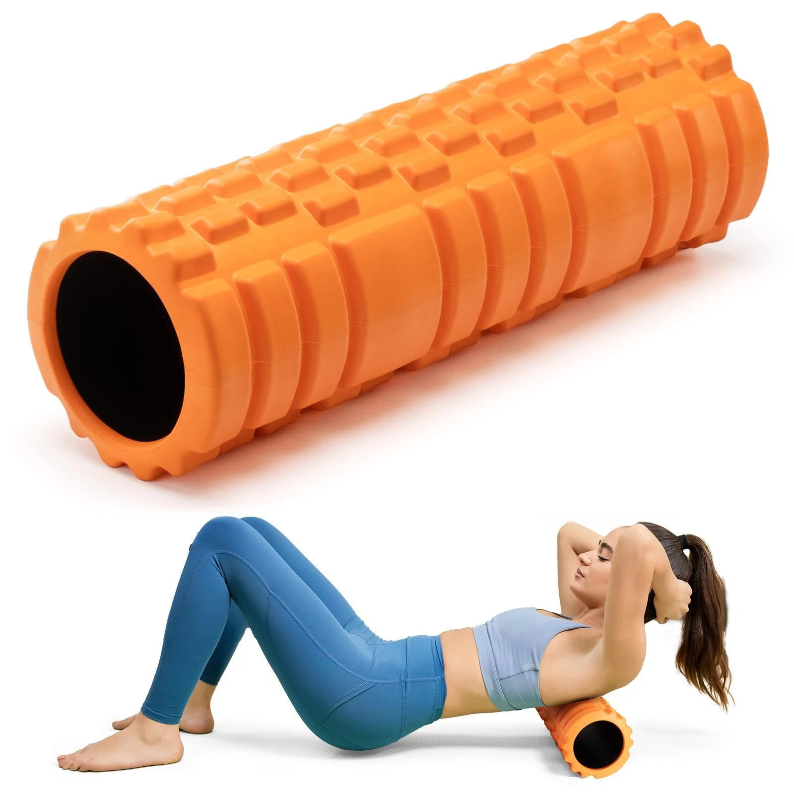 Krightlink Foam Roller High Density Foam Roller Set for Deep Tissue Muscle Ma...
Opens in a new wind