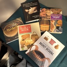 Basketry Book Lot: Award-Winning Designs, Chair Caning, Appalachian White Oak
