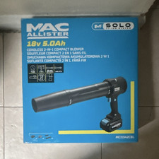 Mac Allister Solo 18V 5.0Ah Cordless 2-in-1 Handheld Leaf Blower MC18L42CBL