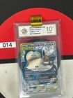 Grade10 Pokemon S-Chinese Sun&Moon CSM2cC-170 SR Eevee & Snorlax-GX