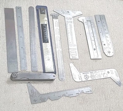 Machinist Tools Lot STARRETT Brown Sharpe National Twist Pocket Pal Cle Force.