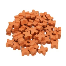 Miniature Bricks Clay Mini Wall Brick for Model Red 50PCS,Scale 1/12