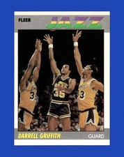 1987-88 Fleer Set-Break # 46 Darrell Griffith NM-MT OR BETTER *GMCARDS*
