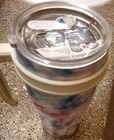Roughneck Insulated Tumbler 30oz w/ Handle Slide Lock Lid, Tie-Dye — photo 2
