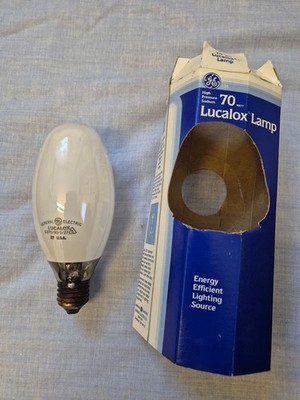 GE Natriumdampflampe Lucalox LU/70/90/HO/D/27 70W E27 Sockel General Electric