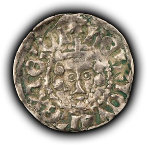 King Henry III Silver Penny Medieval England Coin - SKU-AN0220