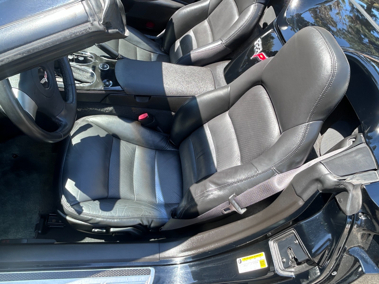 2008 Black Chevrolet Corvette   | C6 Corvette Photo 10