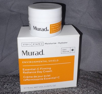 Murad Essential C Firming Radiance Day Cream. 0.25 oz Travel Size New In Box