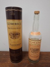 Glenmorangie 10 Year Old Single Malt Whiskey Tin & Bottle - Empty