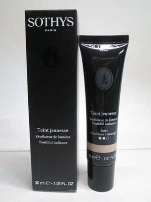 SOTHYS TEINT youthful radiance foundation  porcelaine  C10  30ML/1.01 NEW