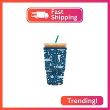 Sok It JavaSok Iced Coffee  Cold Soda Insulated Neoprene Cup Sleeve Happy Shar