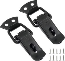 Stainless Steel Spring Loaded Toggle Lock Clasp Buckle Latch for Cabinet Boxes S