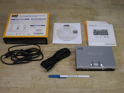 Creative Labs USB SB0490 24-bit  - Sound Blaster External Card - unused/open box
