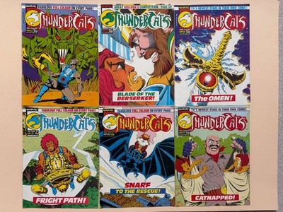 Marvel UK Comics - 1987 - Thundercats - Issue 22, 23, 24, 25, 26 and 27