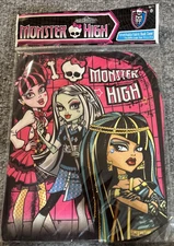 Monster High  Book Cover Hardcover Textbook Stretchable FabricSealed