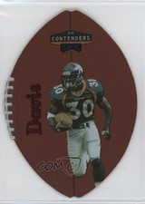 1998 Playoff Contenders Leather Footballs Red Terrell Davis #22 HOF 0v2