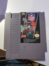 Nintendo NES NFL Football Video Game Cartridge Tested Working