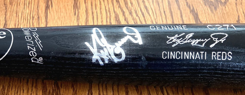 Cincinnati Reds Ken Griffey Jr Autographed Bat -Genuine C271 Louisville Slugger - Picture 3 of 5