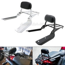 Motorcycle Backrest Sissy Bar Brackets Rear Luggage Rack For Honda CTX700 D/N/ND