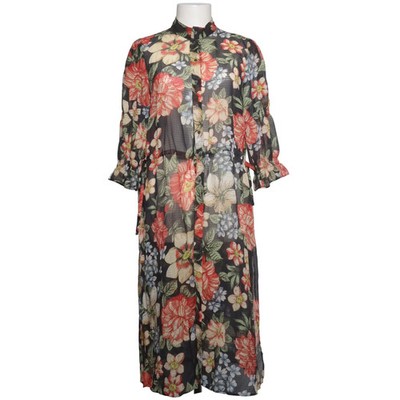 Zara Basic Collection, Strandkleid, Größe: M, Schwarz/Mehrfarbig, Polyester #pMt