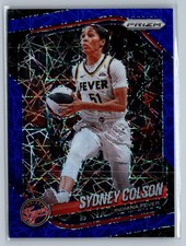 2025 Panini Prizm WNBA #1 Sydney Colson Blue Velocity Prizms