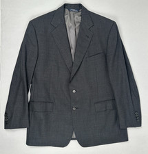 Polo Ralph Lauren 44R Gray Blazer Suit Jacket Sport Coat Made in USA