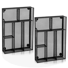 Desk Drawer Organizer, Office Drawer Divider Organizer Tray with 6 Compartmen...