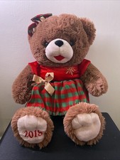 2018 CHRISTMAS PLUSH TEDDY BEAR SNOWFLAKE TEDDY DAN DEE 20  