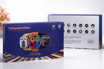 Smart Watch 7-in-1 Color Straps,comfortable fit, and essential smart features