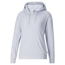PUMA Women's Terry Rebel Hoodie Blue M NWT
