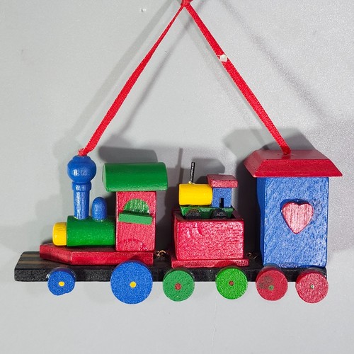 Lote Mixto de 20 Adornos de Navidad de Madera de Colección Moda Antigua Retro Rústica Decoración de Vacaciones - Imagen 7 de 16
