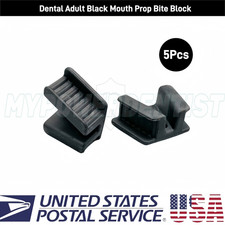 5Pcs Dental Mouth Props Autoclavable Adult-Large Silicone Bite Block Latex Free