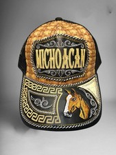 Gorra Cachucha Gorra Charra Artesanal Vaquera Michoacán Western Trucker Michoacán